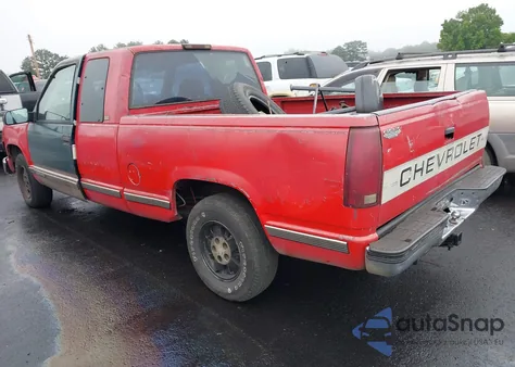 1997 Chevrolet C1500 Fleetside from USA, damaged, VIN 2GCEC19R5V1164327